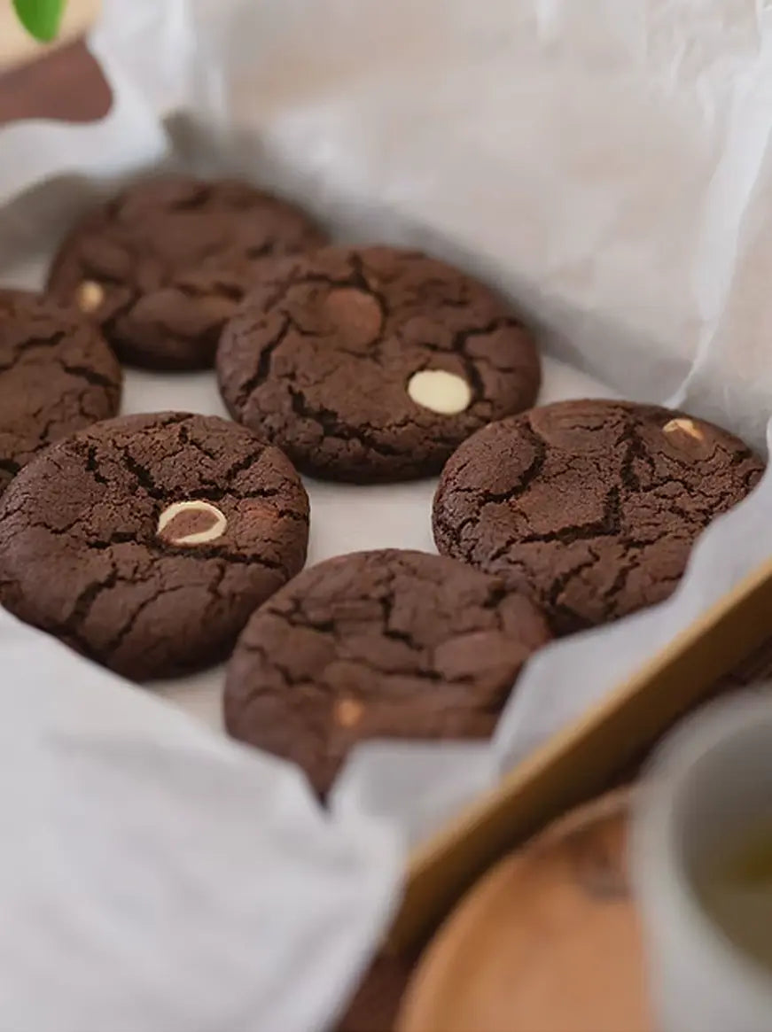 6 × Triple Belgian Chocolate Cookies sancha
